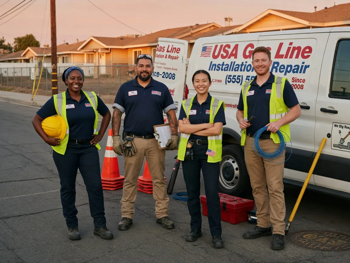 Gas Line Installation company in Monroeville, IN